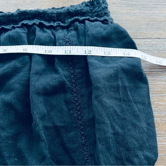 Aerie,Strapless Jumpsuit Stretchy Gauze, Perfect for Layering,DarkNavy/black, XS - Picture 9 of 12